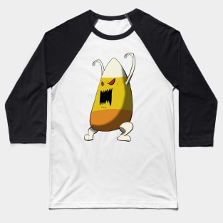 Candy Corn Monster Baseball T-Shirt